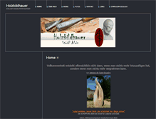 Tablet Screenshot of holzbildhauer.at